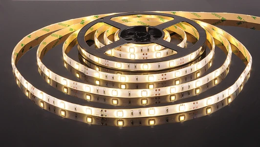 5050/30 LED 7.2W IP65 теплый белый свет 3300К Светодиодная лента Elektrostandard 5050/30 LED 7.2W IP65 теплый белый свет 3300К