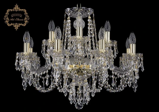 11.23.8+4.220.Gd.Dr Подвесная люстра Art Classic 11.23 11.23.8+4.220.Gd.Dr