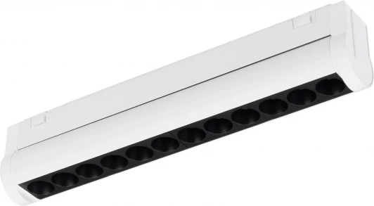 044428 светильник магнитный MAG-VIBE-LASER-TURN-L209-12W Warm3000 (WH, 24 deg, 48V) (Arlight, IP20 Металл) 044428