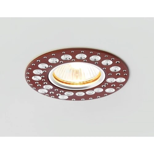 A801 AL/BR Встраиваемый точечный светильник Ambrella Точечные Светильники Sall A801 AL/BR