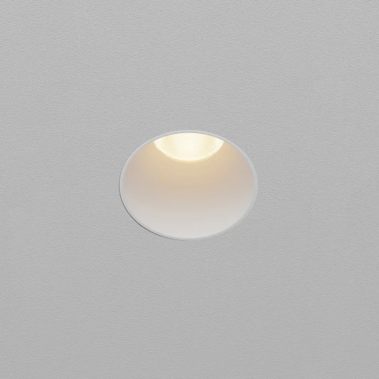 DL120-10W-3K-TRS-W Встраиваемый светильник светодиодный под гипсокартон Maytoni Dip DL120-10W-3K-TRS-W