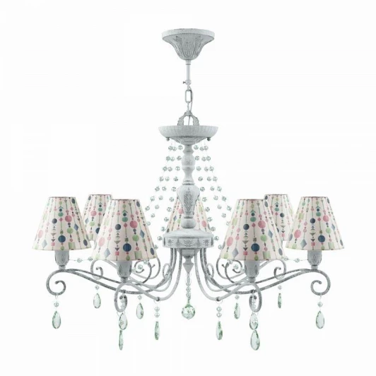 E4-07-G-LMP-O-17-CRL-E4-07-GR-UP Люстра подвесная Provence 26 E4-07-G-LMP-O-17-CRL-E4-07-GR-UP
