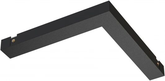TRA172CPC-1B Угловой коннектор питания, черный Maytoni Accessories for tracks Basity TRA172CPC-1B (48V)