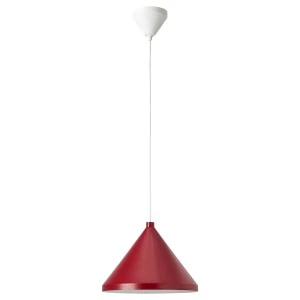 304.407.76 НЭВЛИНГЕ Подвесной светильник, темно-красный