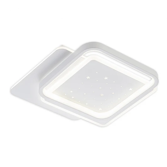 10253/3LED Потолочная люстра с пультом светодиодная звездное небо Escada Erna 10253/3LED (регулировка яркости, 220V, звездное небо)