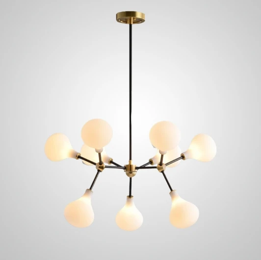 anker01 Потолочная люстра на штанге Anker L9 ImperiumLoft Anker01 (193416-23) (220V)