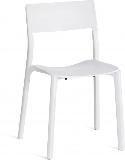 24590 Стул LENTO (mod. 43) / 2 шт. в упаковке Tetchair (Пластик/Белый) арт.24590