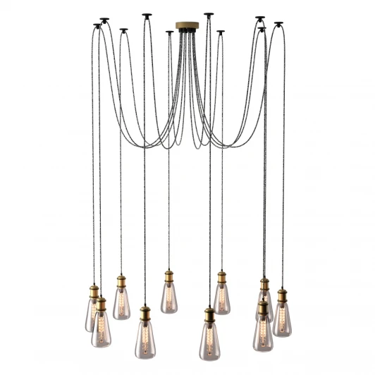 392017310 Подвесная люстра DeMarkt Фьюжен 392017310