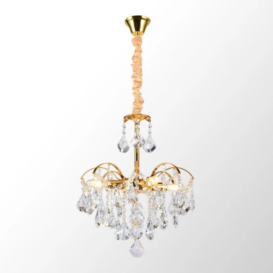 LSP-6017 Подвесная люстра Lussole Presidio LSP-6017 (220V, хрусталь, на цепи)