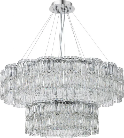 2174/09/26P Подвесная большая люстра хрустальная Stilfort Admire 2174/09/26P (220V, на тросе)