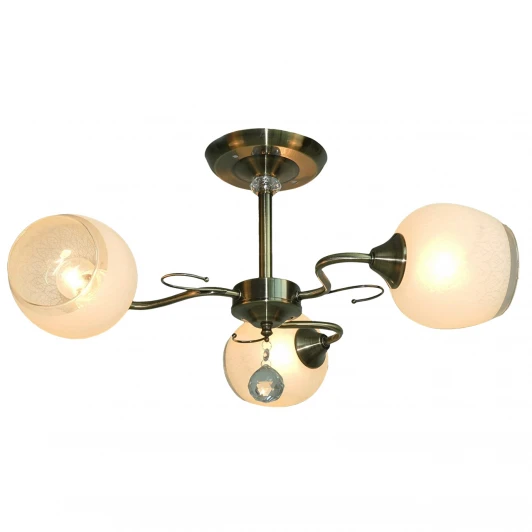 MD.0664-3-S AB Потолочная люстра Imex MD.0664-3-S AB