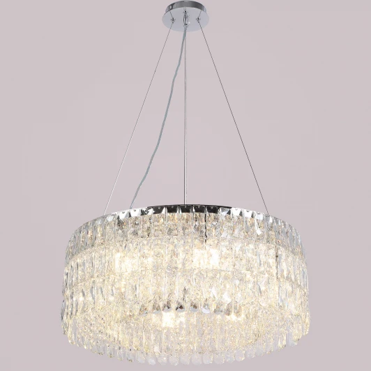 IL5063-600PZF-25 CH ELITE Подвесная люстра хрустальная ILLUMICO IL5063-600PZF-25 CH ELITE