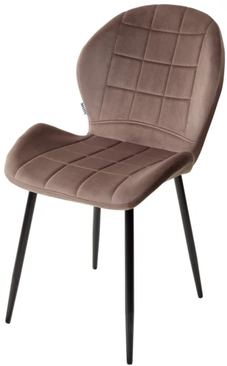 UDC5172BLV38 Стул FLOWER BLUVEL-38 LATTE, велюр