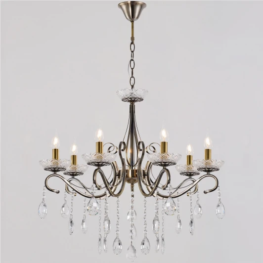 04205-0.4-07 AB Подвесная люстра Reluce 04205-0.4-07 AB (220V, подвески, на цепи, подсвечник, свеча)