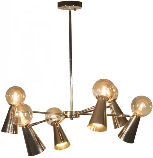 10046/6 Gold Потолочная люстра Loft It Halley 10046/6 Gold