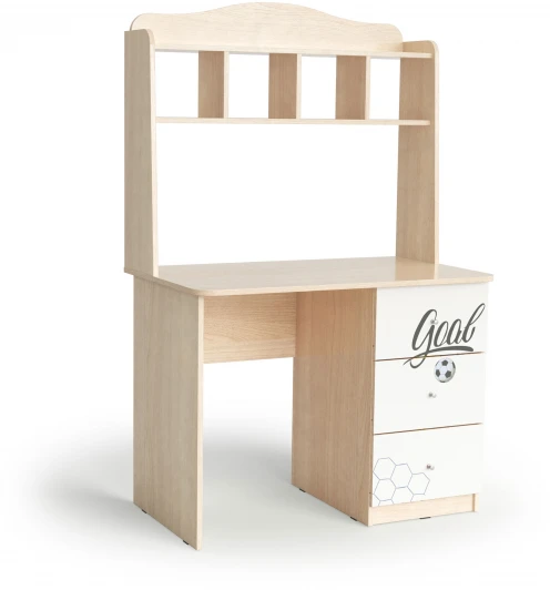 101281 Стол письменный "Футбол", Шимо светлый, МАМА