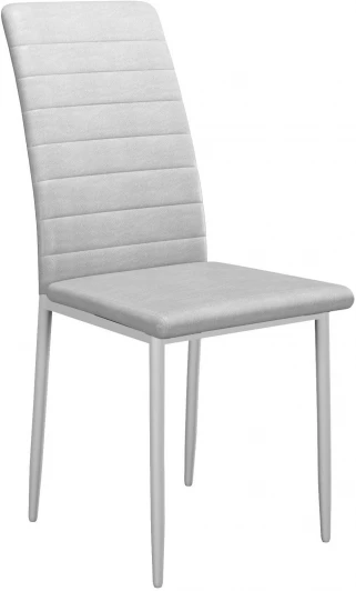 00-00059734 Стул ТЕКС каркас белый/ KL12 светло-серый Dikline 00-00059734