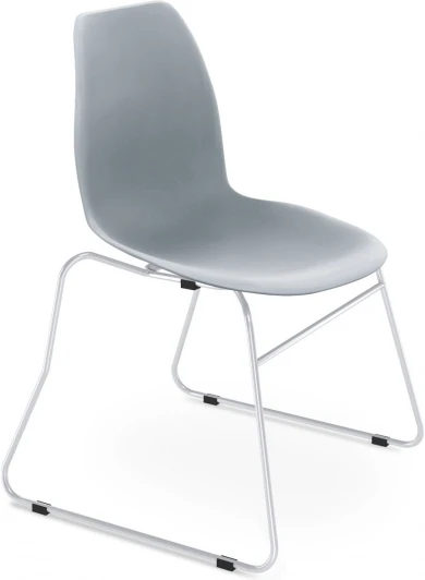 3000934104 Стул Sheffilton SHT-ST29/S145-2 серый/хром лак 3000934104