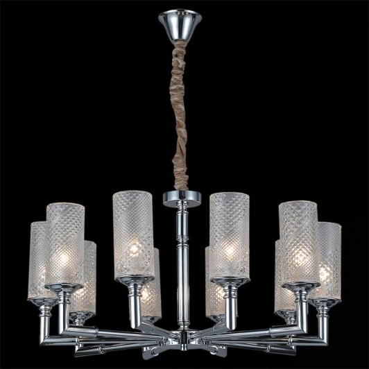 IL8683-10P-10 CR Подвесная люстра ILLUMICO IL8683-10P-10 CR (220V, на цепи)