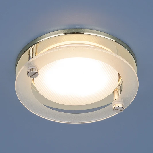 1068 GX53 GD золото Встраиваемый точечный светильник Elektrostandard 1068 GX53 GD золото