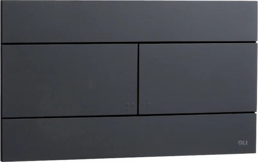 659055 Кнопка смыва OLI Slim 659055 черная