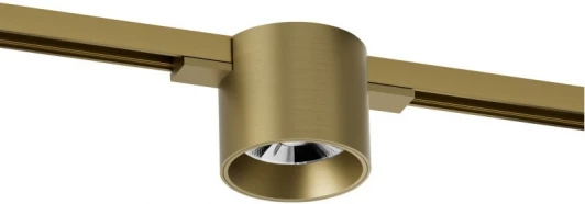 DK5743-SB Трековый светильник для магнитного шинопровода Denkirs Shine Spot DK5743-SB 48V 8W сатинированная латунь (LED, круглые)