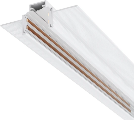 TRXM034-422W Шинопровод под гипсокартон встраиваемый магнитный белый 2м Maytoni Busbar trunkings Exility TRXM034-422W (48V)
