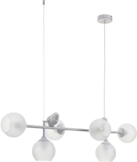 A2150SP-6WG Подвесной светильник Arte Lamp Gemelli A2150SP-6WG (220V, на тросе, шарики, птички)