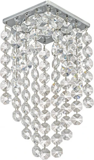 Tayo GU10.5.14.8x8.114 N Встраиваемый светильник хрустальный Dio D'Arte Tayo Nickel GU10.5.14.8x8.114 N (220V)