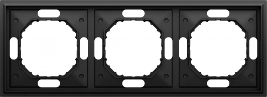 DS21357 Рамка 3-я, черный графит Donel S08 DS21357