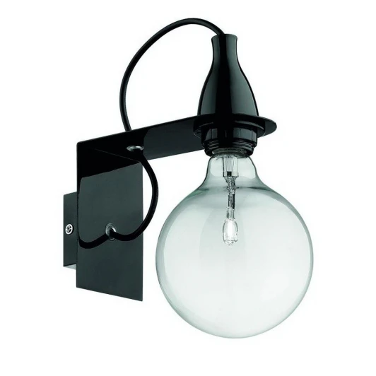 MINIMAL AP1 NERO Бра Ideal Lux Minimal AP1 NERO