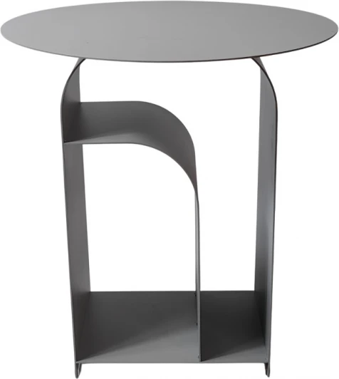 УТ000040313 Журнальный столик Stool Group Arwel металл черный арт.УТ000040310