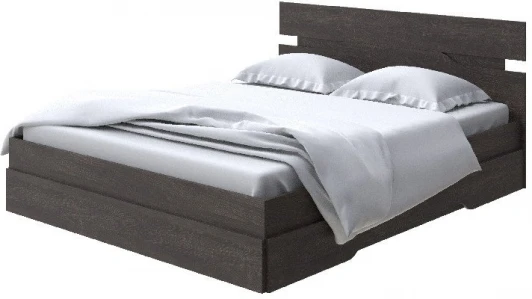 1938266 Без бренда Кровать Milton (ЛДСП Дуб Кантербери) 140x200