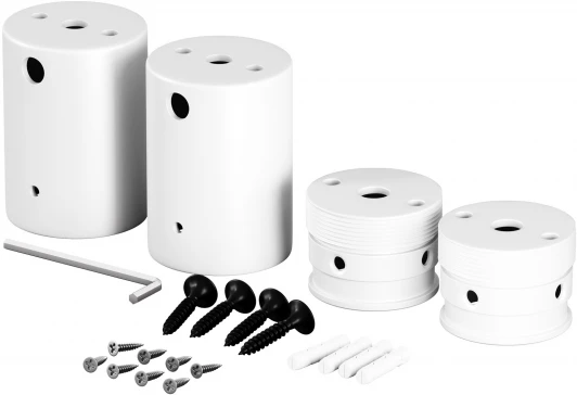 20321 Набор для двухстороннего накладного монтажа Nemo белый Maytoni Круглый 360° 20321