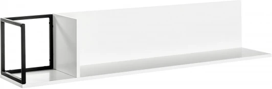 401058102h Полка навесная City большая белый R-Home арт.401058102h