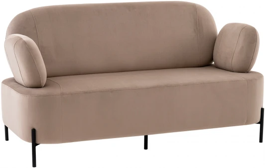 УТ000040180 Диван Stool Group Кэнди велюр светло-серый арт.УТ000040180