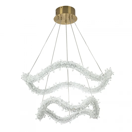 MS.1141.650 BS Подвесной светильник светодиодный хрустальный с регулировкой цветовой температуры Modelux MODESTYLE MS.1141.650 BS