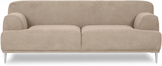 604106 Диван Portofino 2-х местный ОГОГО (арт.604106), (Рогожка/Бежевый)