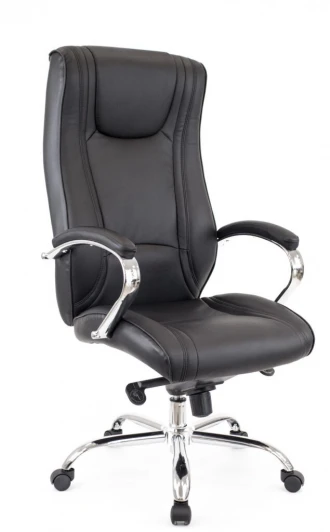 EC-370 Leather Black Компьютерное кресло для руководителя King M кожа черный