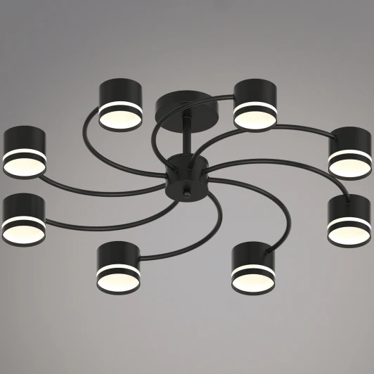 26730-0.3-08 GX53 BK Потолочная люстра на штанге Reluce 26730-0.3-08 GX53 BK