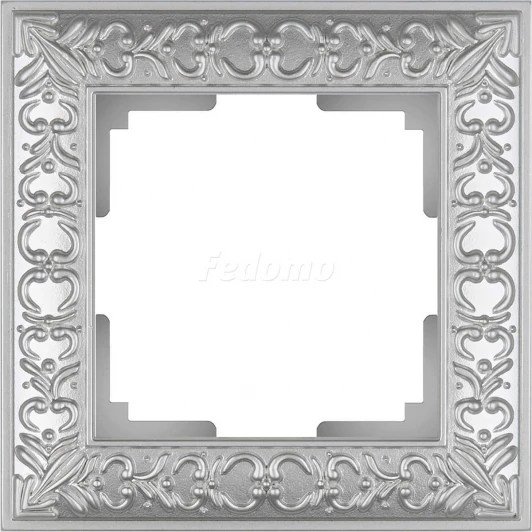 WL07-Frame-01 Рамка на 1 пост Werkel Antik, жемчужный