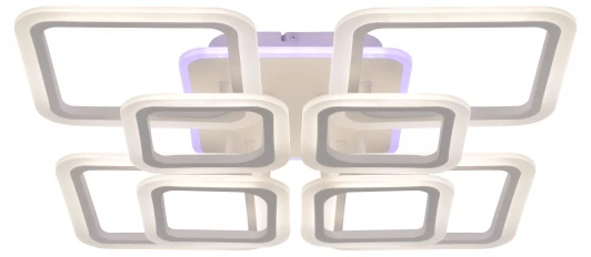 6202-702 Потолочная люстра светодиодная Rivoli Iana 6202-702 155 Вт LED RGB 3000К-6000К с пультом белый