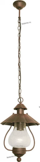 1601102/1P Уличный подвес на цепи 1 плафон