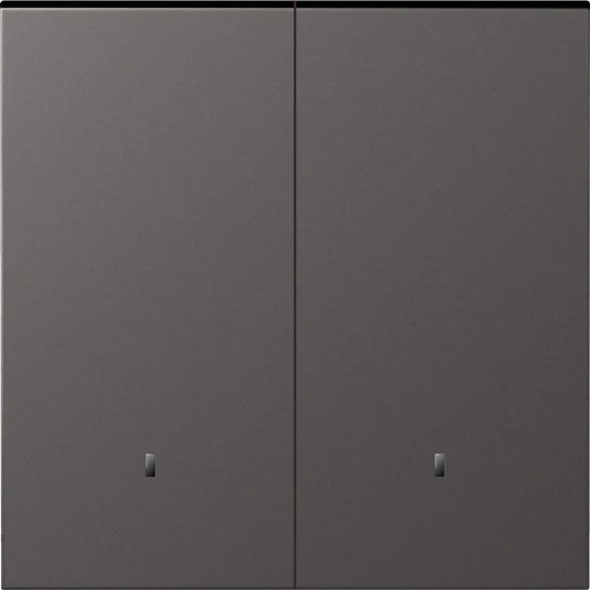 DS28545 Клавиша 2-я с подсветкой, матовый титан Donel S08 DS28545