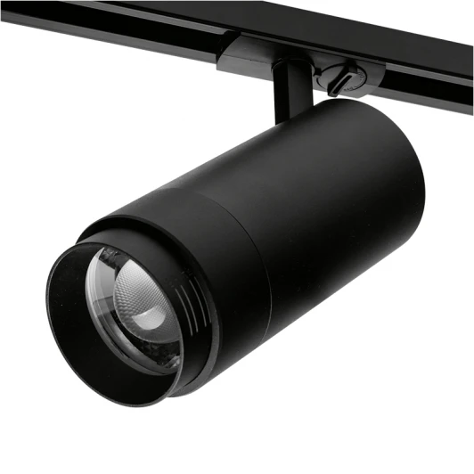 WTL-35W/02B Трековый светодиодный светильник однофазный Wolta WTL-35W/02B 220V 35Вт 4000К IP20 черный