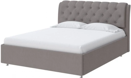 1921352 PROxSON Кровать Chester (Ткань: Рогожка Тетра Мраморный) 140x200