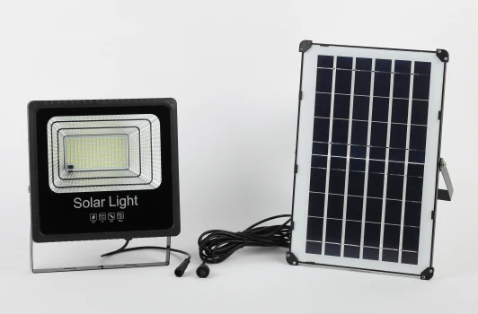 ERAPRO-100 Прожектор уличный светодиодный на солнечной батарее с датчиком движения и пультомЭРА ERAPRO-100