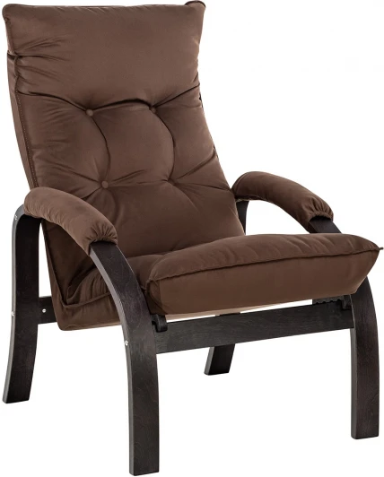 2500000116971 Кресло-трансформер Leset Левада (Фанера,Березовый шпон,Металл,Велюр/Венге) арт.2500000116971