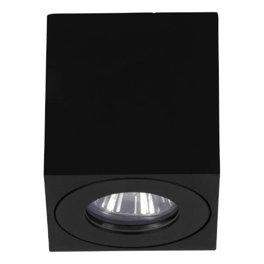 901029 Уличный потолочный светильник Eglo Torrecola 901029 1X5W (GU10) IP44 алюминий, пластик, чёрный/прозрачное стекло