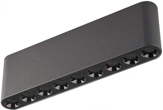 7092/21CL Потолочный линейный светильник Odeon Light Small 7092/21CL черный/металл/акрил LED 21W 3000K 220V